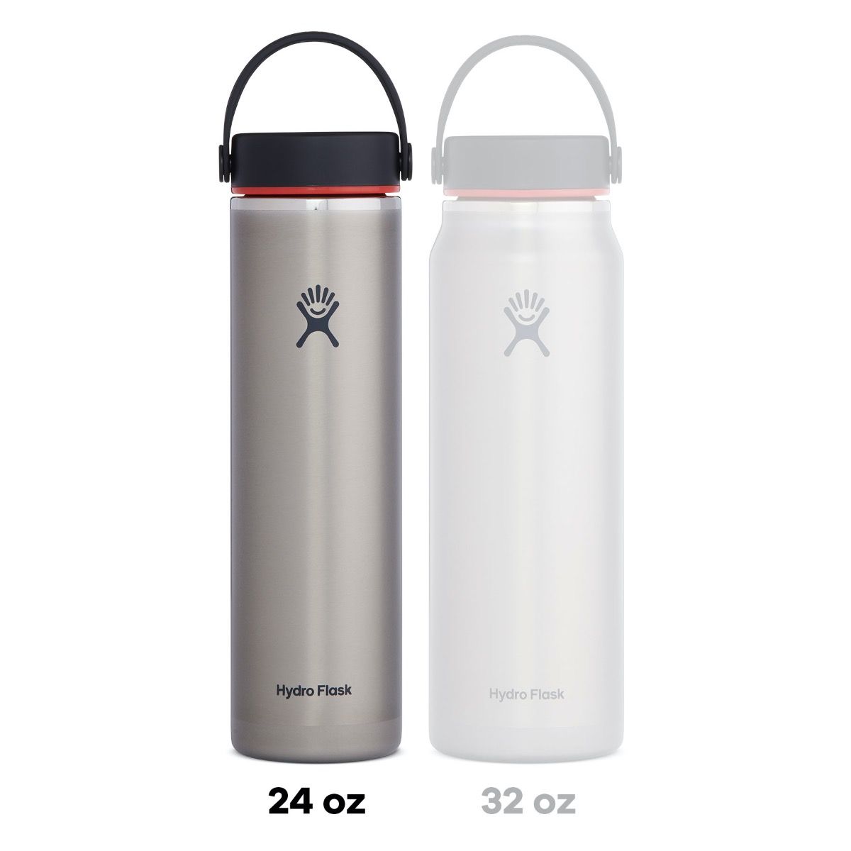 Hydroflask: 24 Oz Lightweight wide Flex Cap - Slate