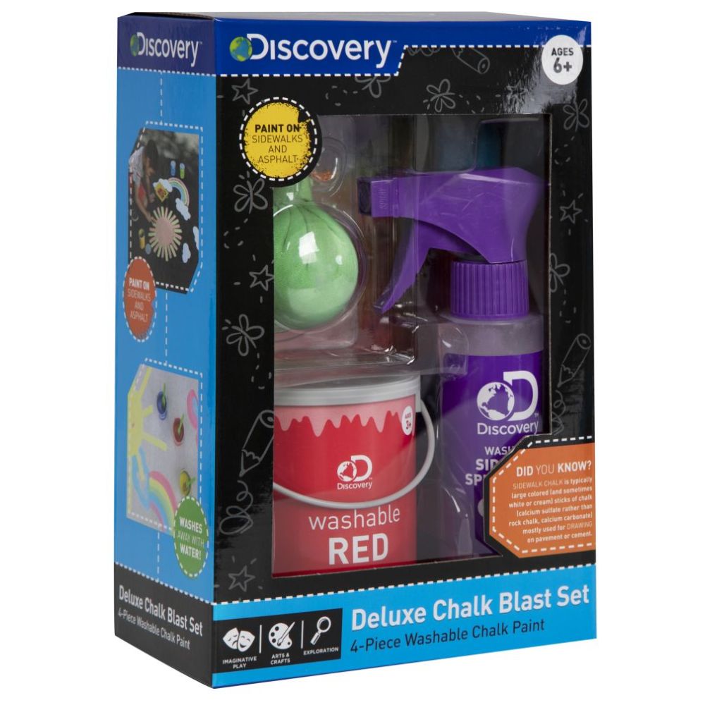 Discovery Toy - Chalk Assorted 4 Pcs