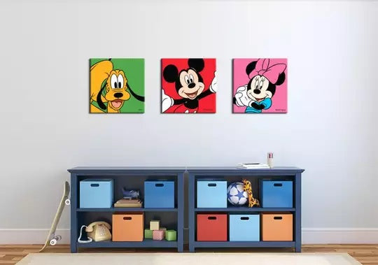 Pyramid: Minnie Mouse (Pink) - Canvas Prints