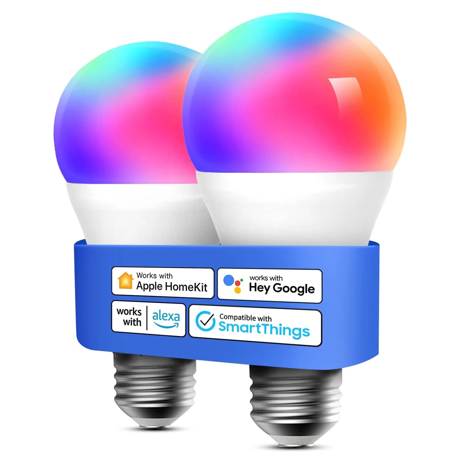 Meross Smart Wi-Fi LED Bulb with RGB 2 Pack