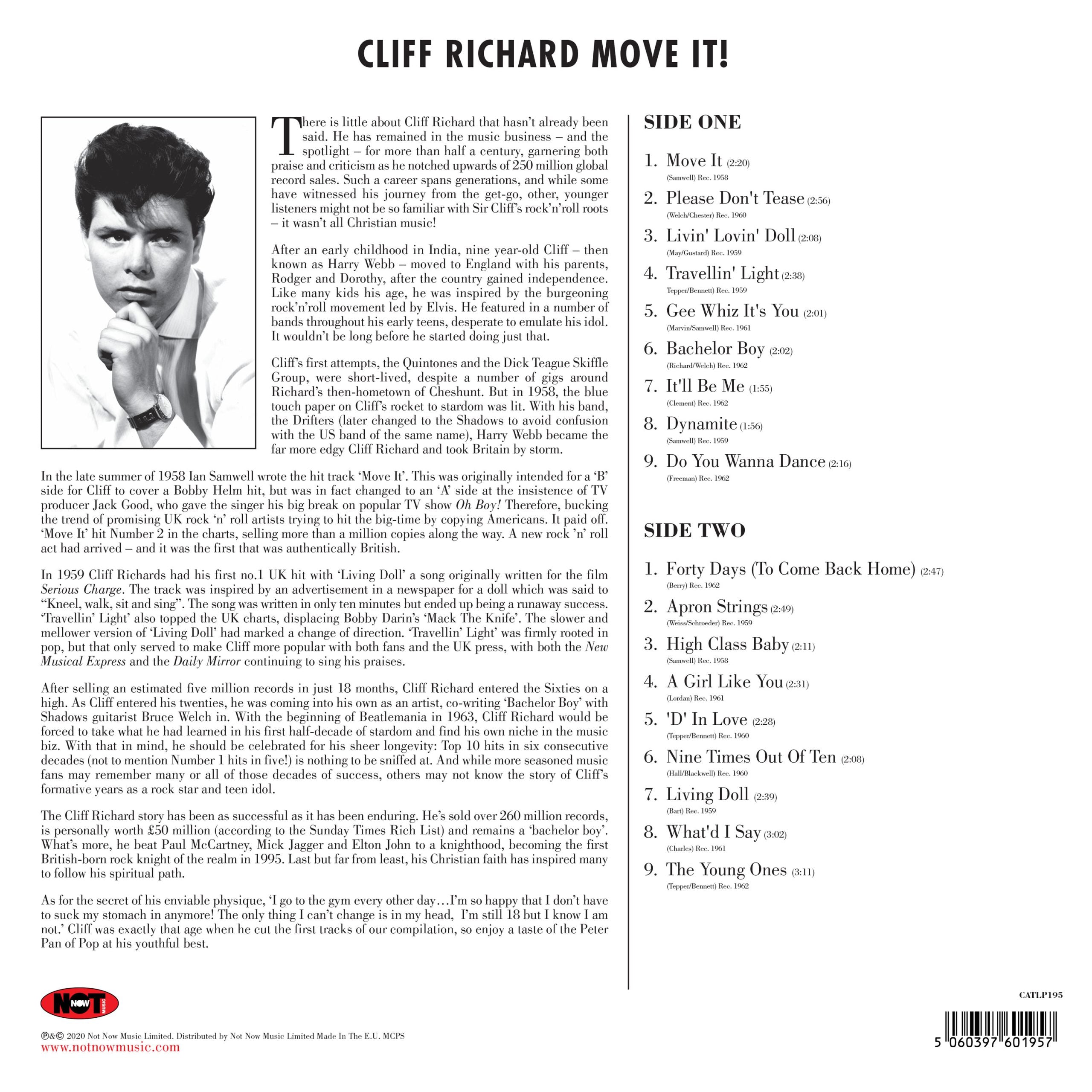 Cliff Richard  - Move It