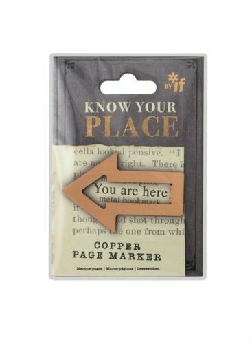 IF Company: Know Your Place Page Marker - Copper