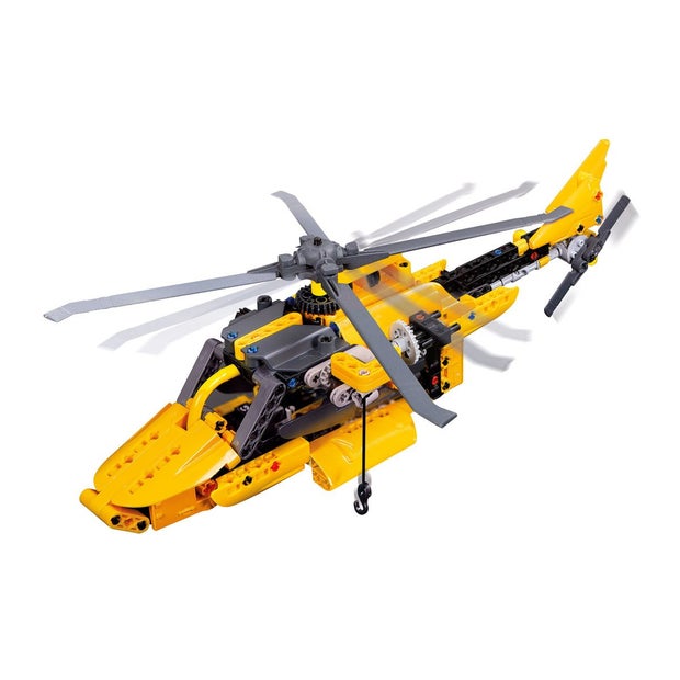 Clementoni: Science & Play - Mechanics Mountain Rescue Helicopter