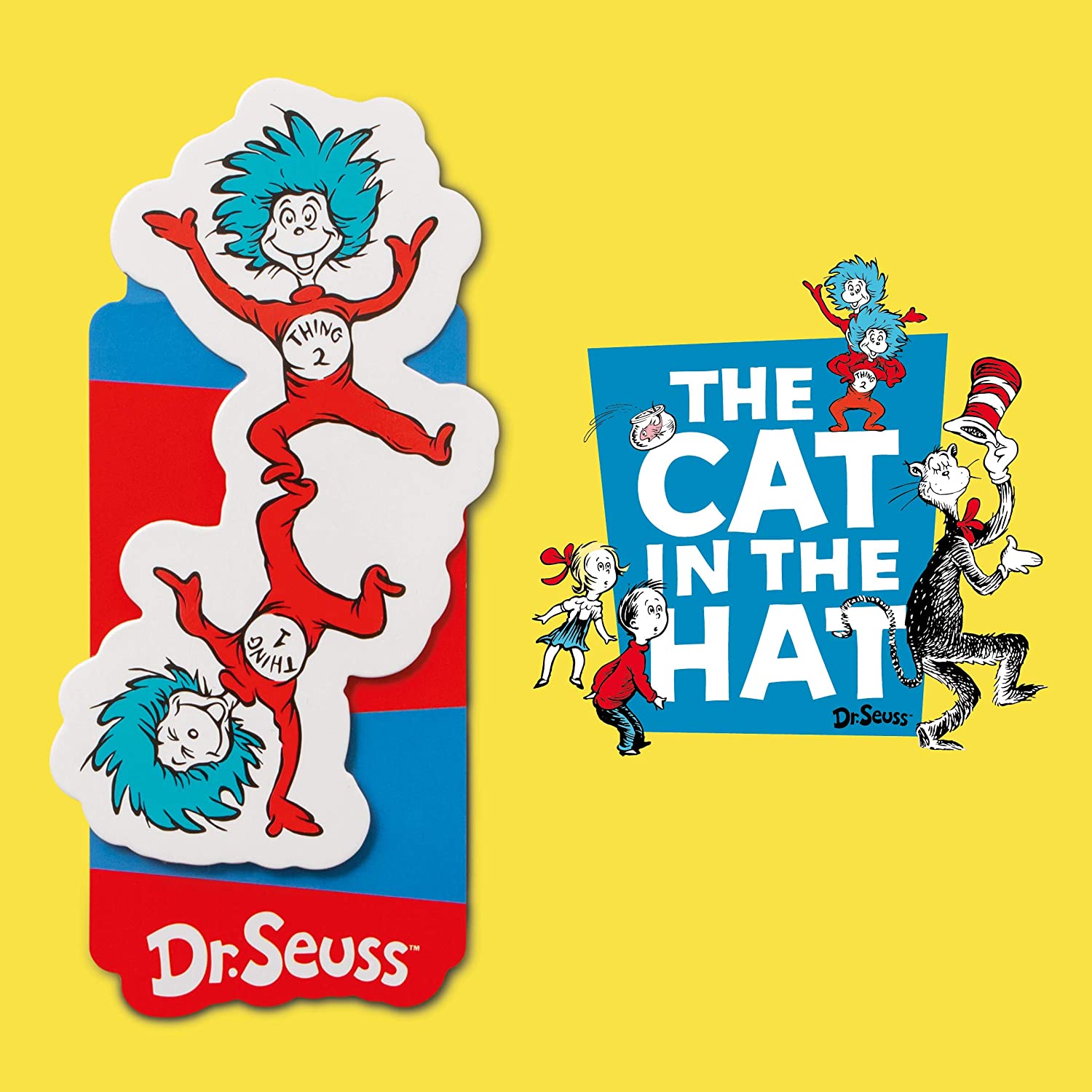 IF Company: Dr. Seuss Magnetic Bookmarks - Thing 1 & Thing 2