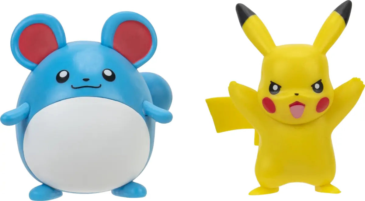 Pokemon - Battle Figure Pack - Marill And Pikachu