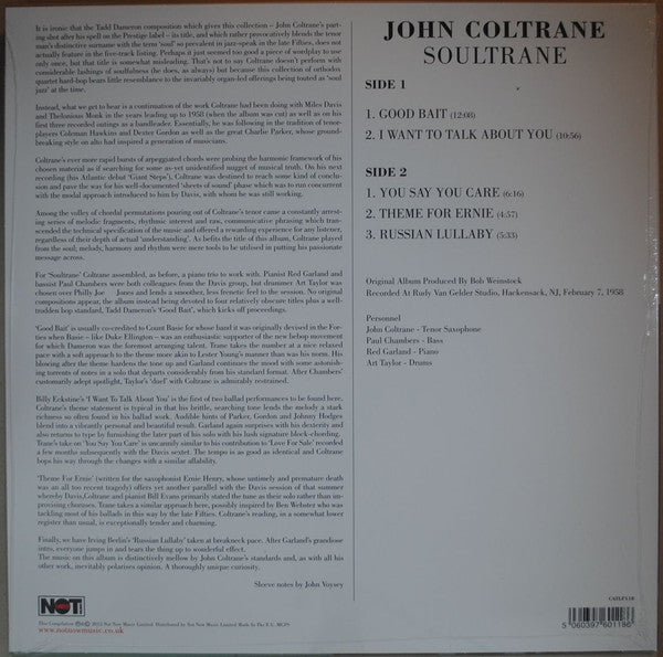 John Coltran - Soultrane LP