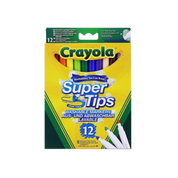 Crayola Cary Bright Super Tips Set of 12 - DNA