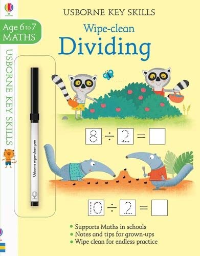 Key Skills Wipe Clean Dividing  Ages 6-7