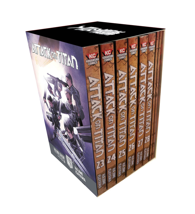 Attack on Titan The Final Season Part 1 Manga Box Set 6