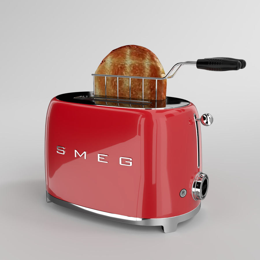 Smeg: Two Slice Toaster - Red