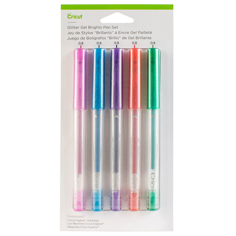 Cricut: Explore/Maker Medium Point Gel Pen (Glitter Brights) (5 ct.)