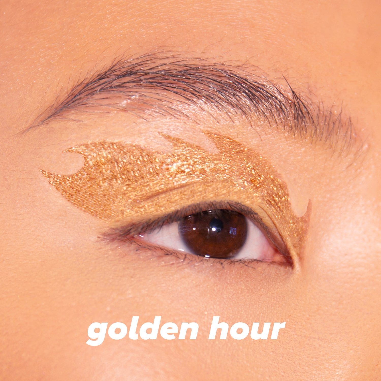 Lottie Power Foil - Golden Hour Eyeshadow Pot Gold