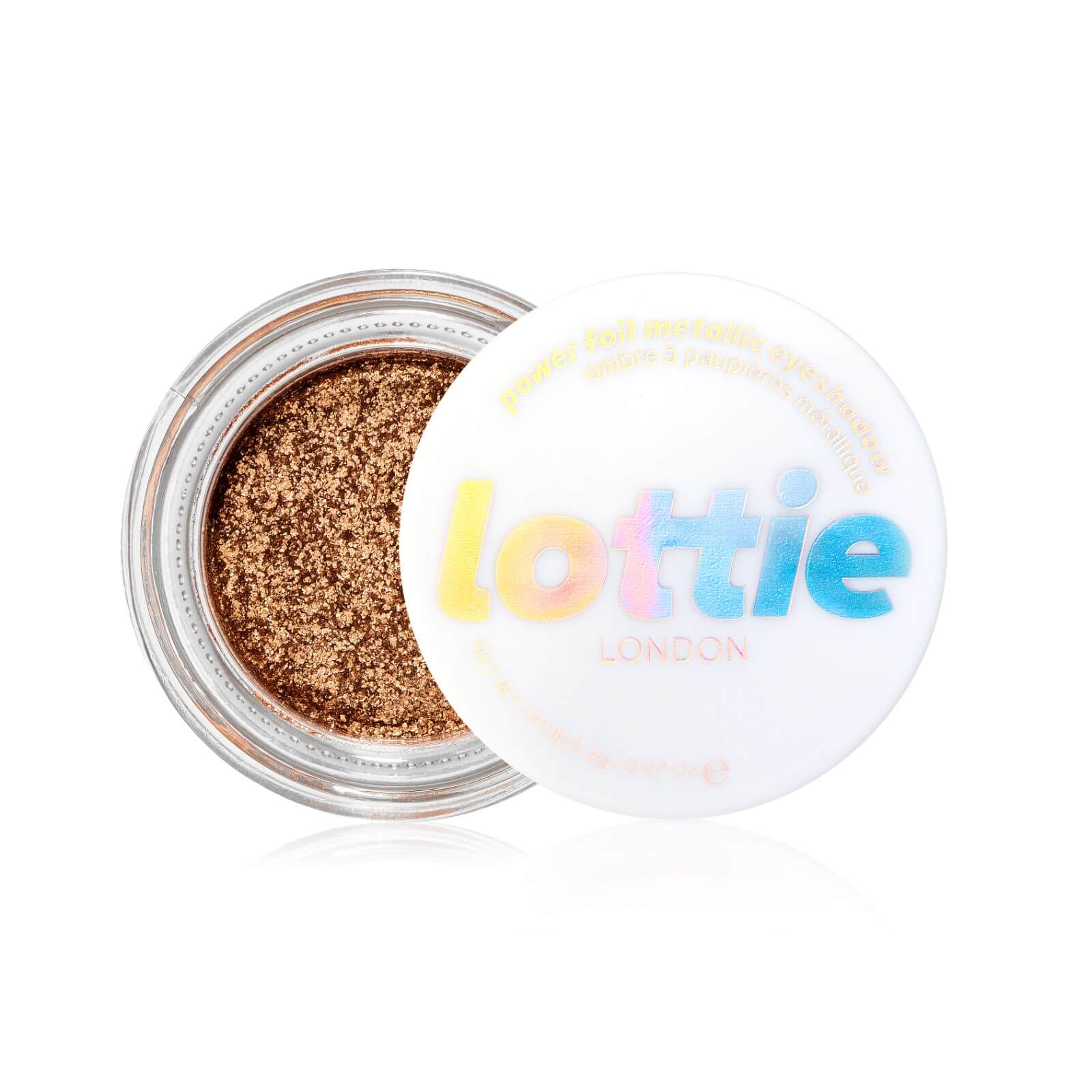 Lottie Power Foil - Golden Hour Eyeshadow Pot Gold
