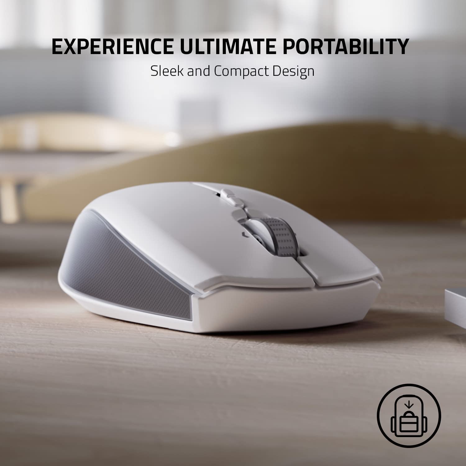 Razer Pro Click Mini Wireless Mouse Compact Design - Mercury