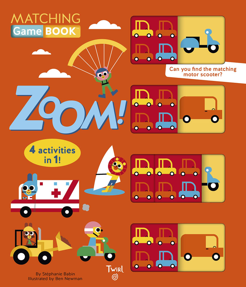 Zoom! 4 Activities In 1! 2 - Matching Game Books 2