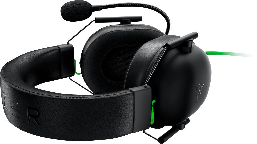 Razer Blackshark V2 X Multi-Platform Wired Esports Headset - Black - DNA