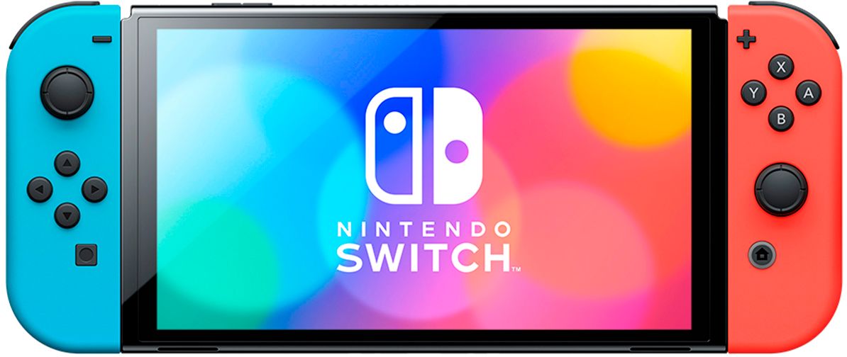 Nintendo Switch (OLED model) Neon Red/Neon Blue Set