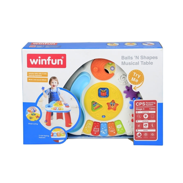 Winfun: Balls 'N Shapes Musical Table