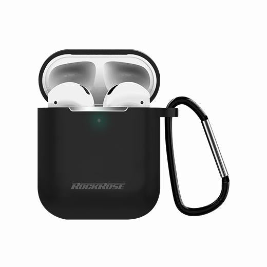 Rockrose Silicone Case (For AirPods 2) Black