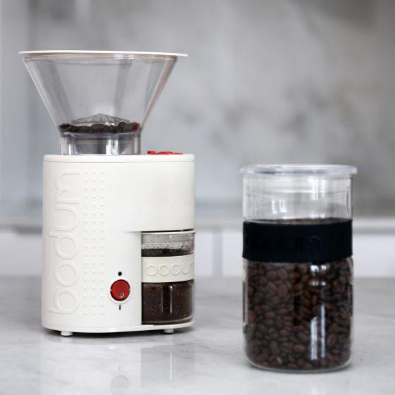 Bodum BISTRO Electric Coffee Grinder, 160W, Off white
