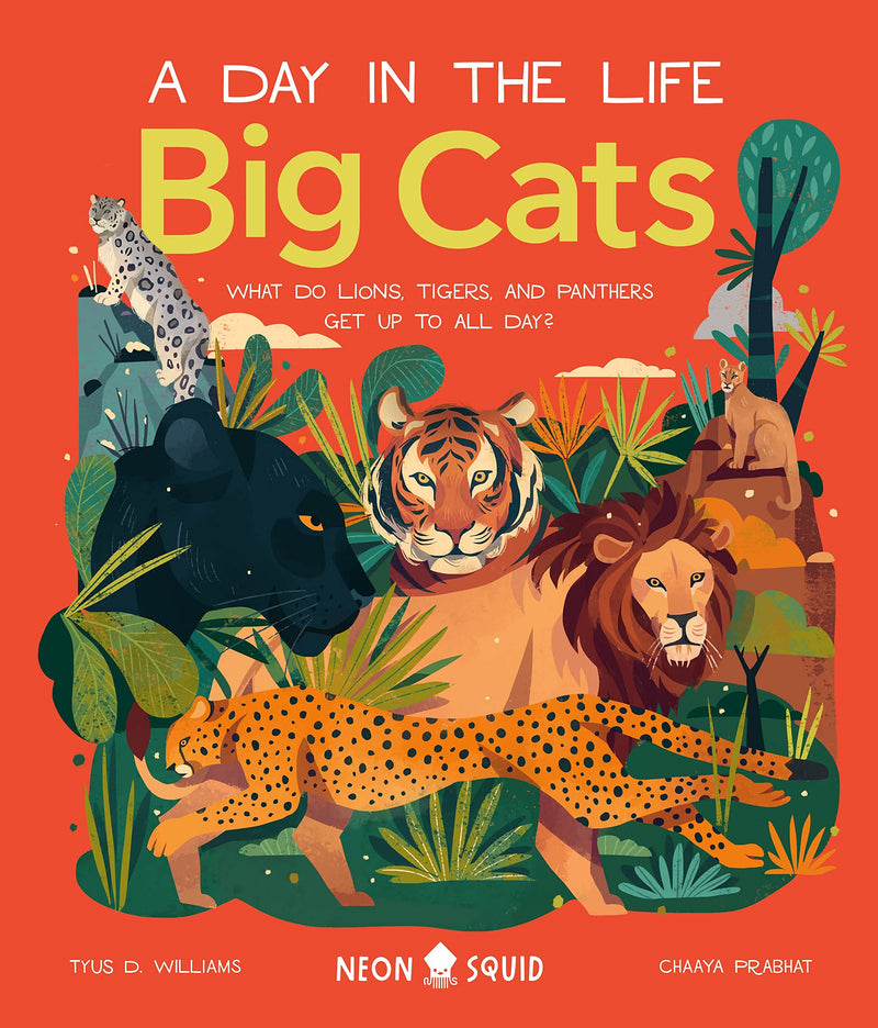 Big Cats (A Day in the Life): What Do Lions, Tigers and Panthers Get up to all day?