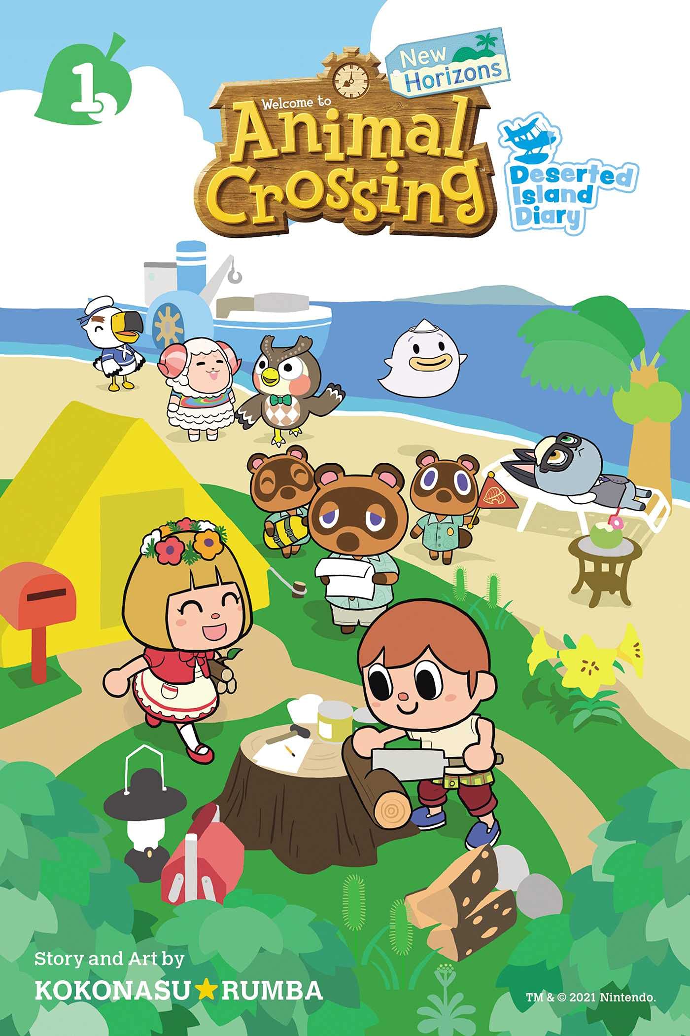 Animal Crossing: New Horizons Vol. 1: Deserted Island Diary