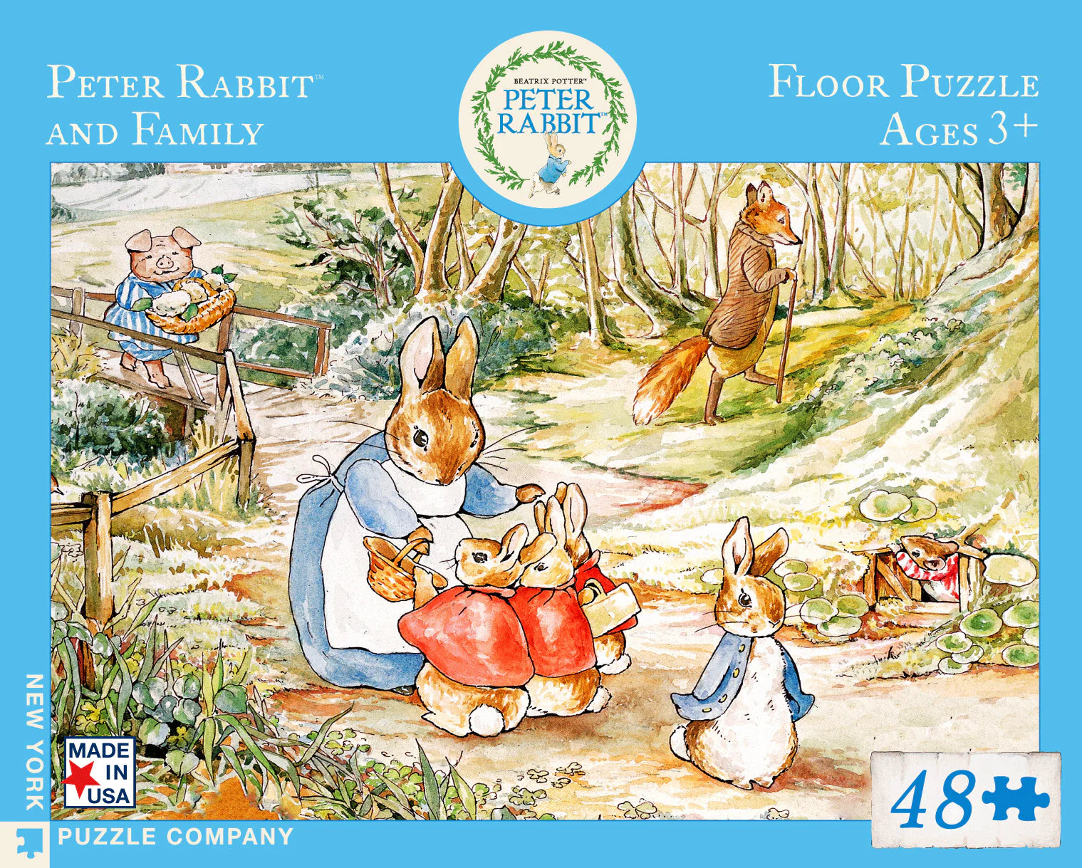 NEWYORK PUZZLE - Peter Rabbit & Family