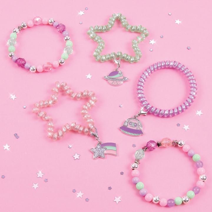 Make It Real: Sparkly Spiral Bracelets