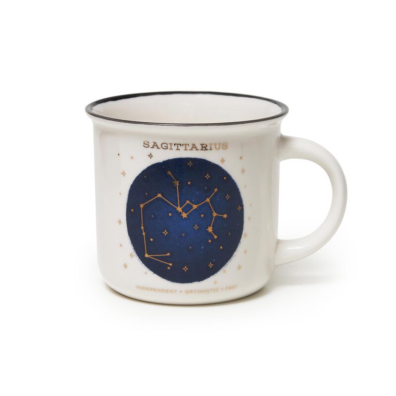 Legami Count Your Lucky Stars Porcelain Mug, Sagittarius
