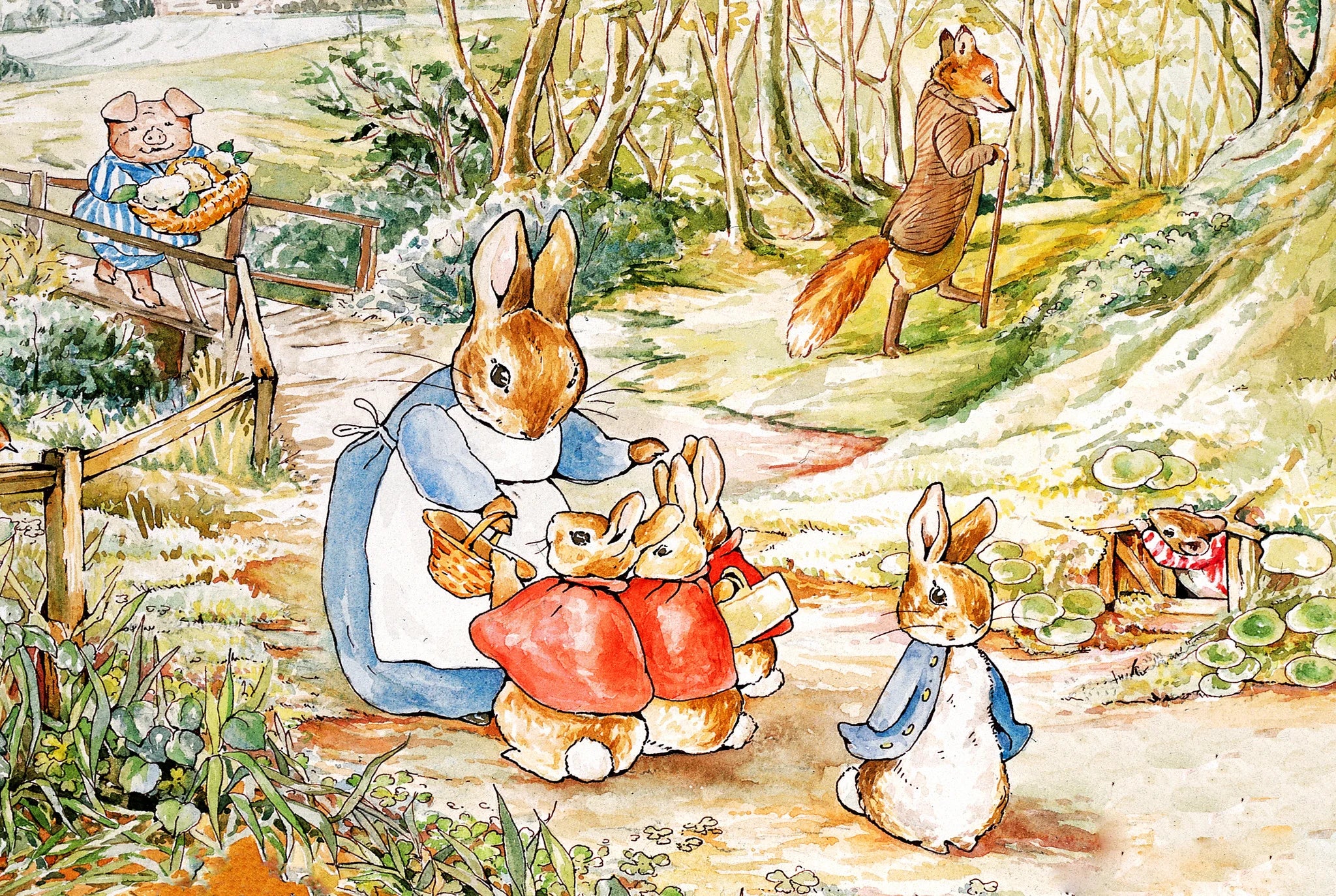 NEWYORK PUZZLE - Peter Rabbit & Family