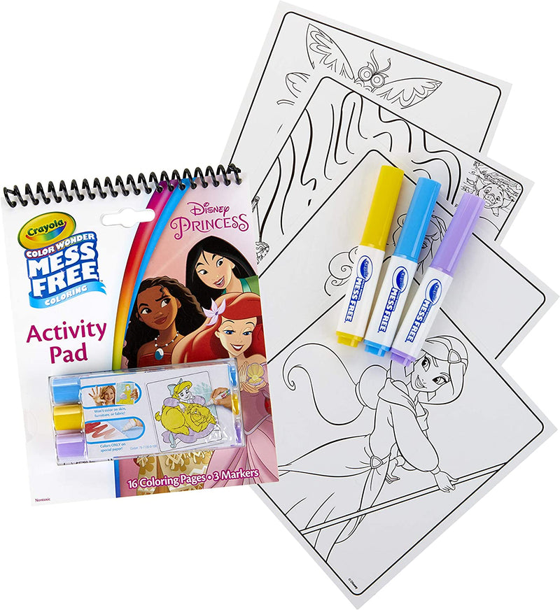 Crayola Color Wonder Set Disney Princess - 4 Markers