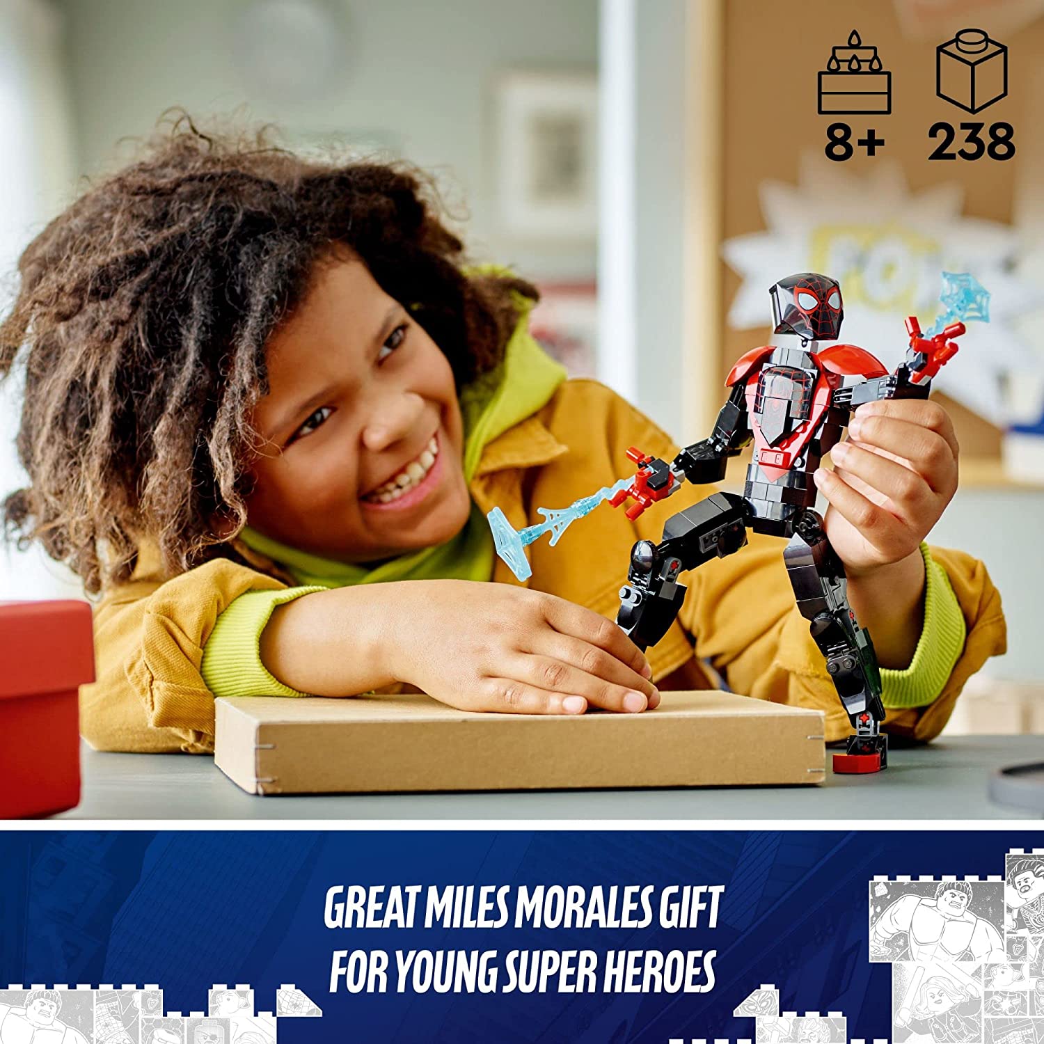 Lego Super Heroes - Miles Morales Figure