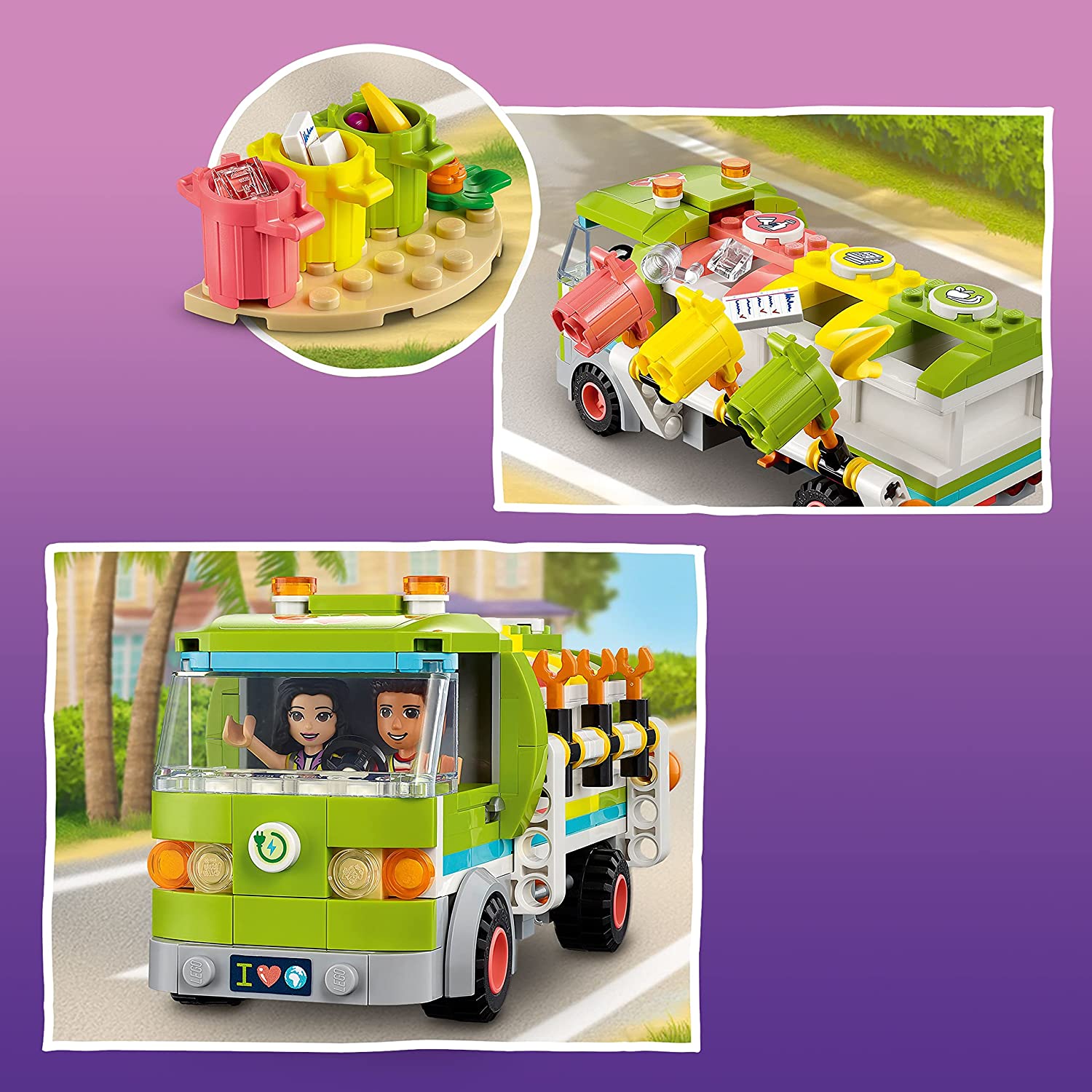 Lego Friends - Recycling Truck