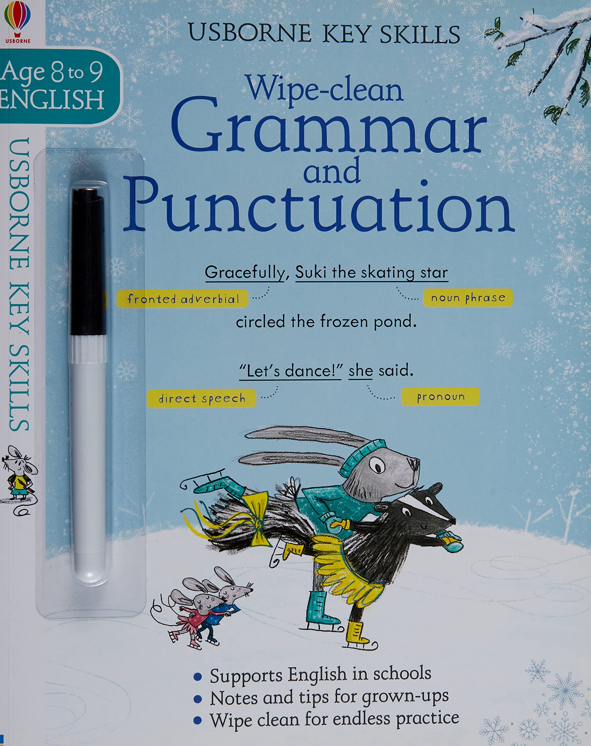 Key Skills Wipe-Clean Grammar & Punctuation 8-9