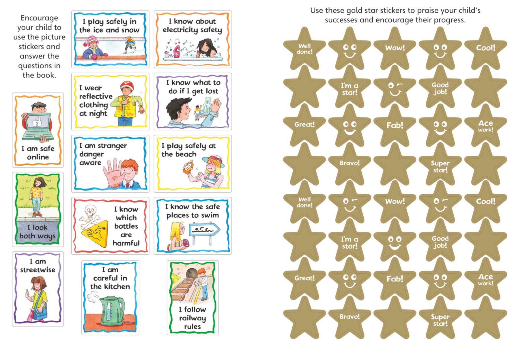 THE CHILDRENS BOOK OF KEEPING SAFE (STAR REWARDS)