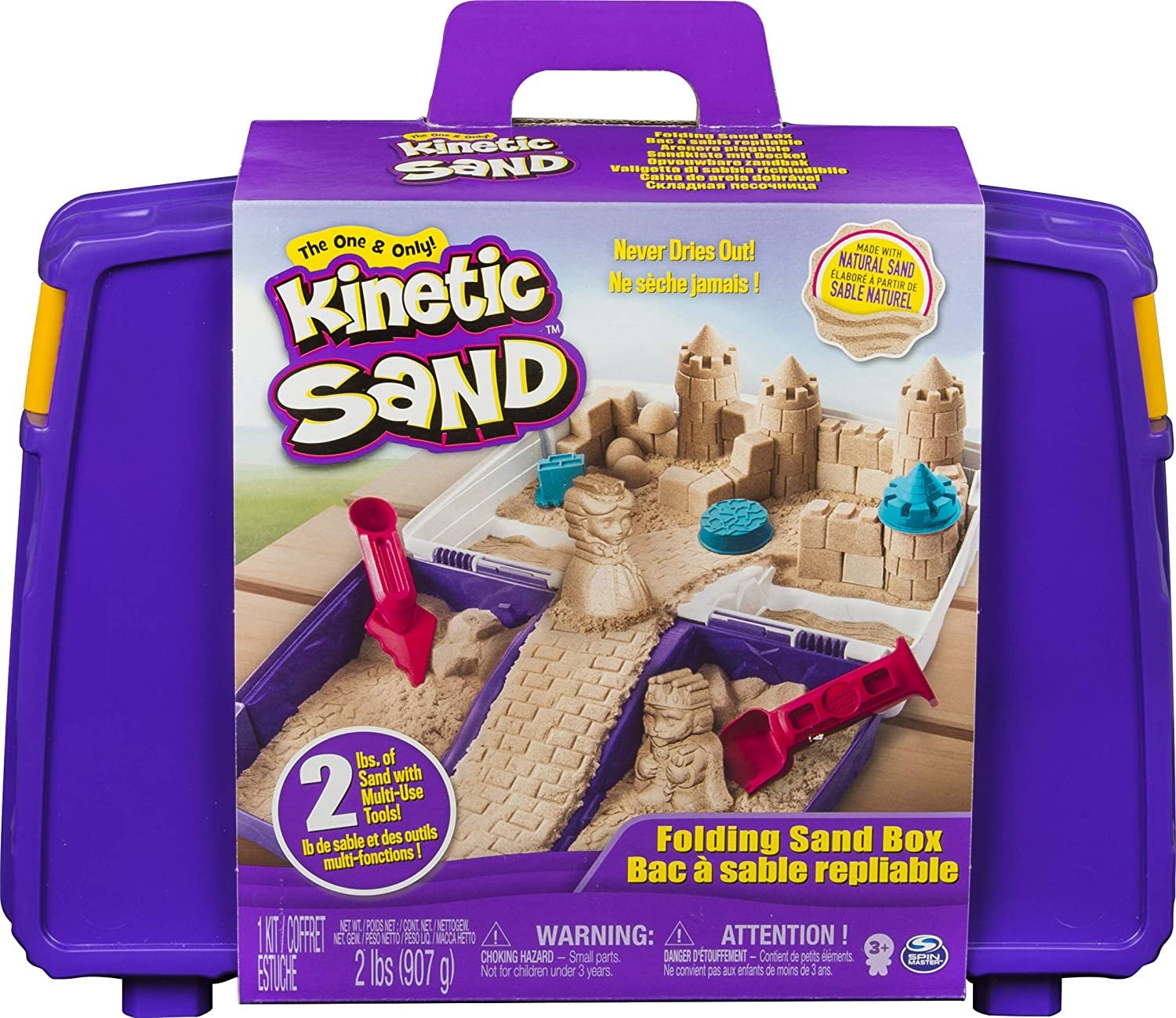 Kinetic Sand Folding Sandbox 2Lbs