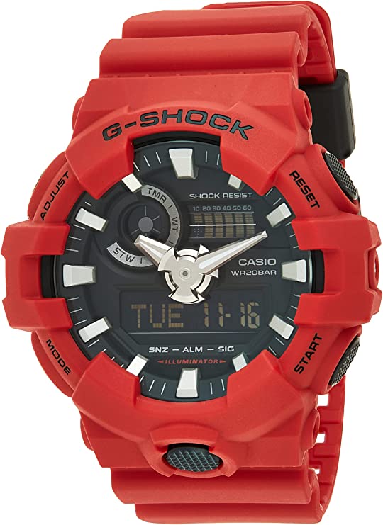 Casio Watch G SHOCK 700 Red