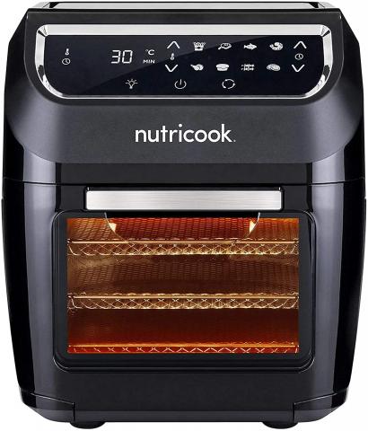 nutricook-air-fryer-oven-8prog-1800w-12l-black