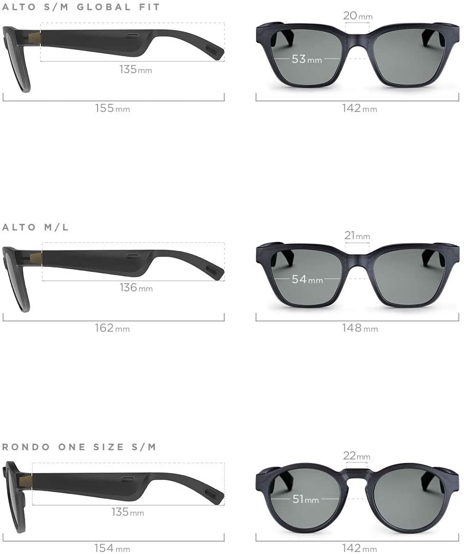 Bose Frames Audio Sunglasses, rondo - DNA