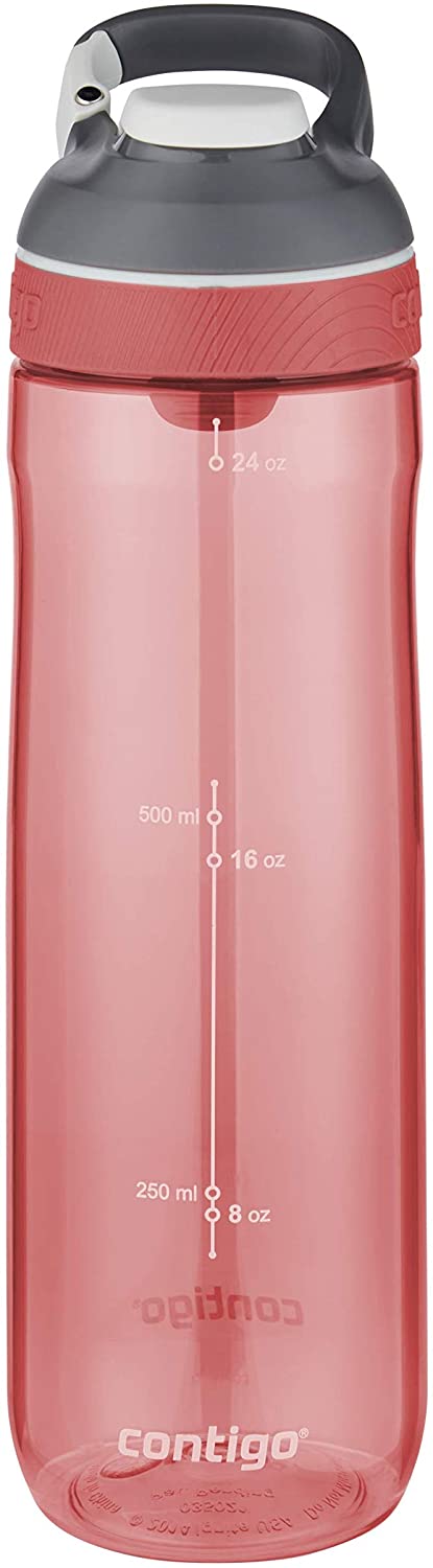 Contigo Autoseal Cortland Water Bottle 720 ml, Georgia Pink