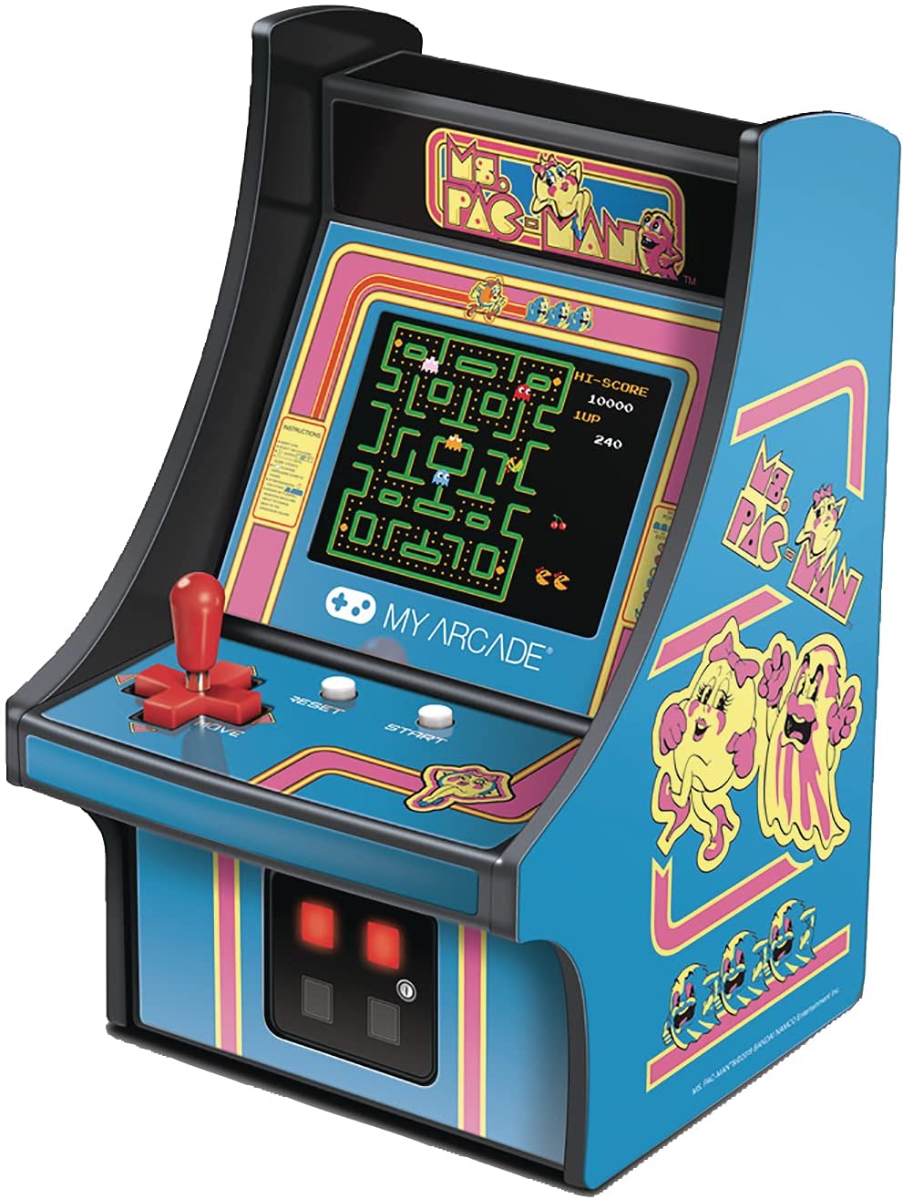 My Arcade Ms. Pac Man Micro Player Retro Arcade