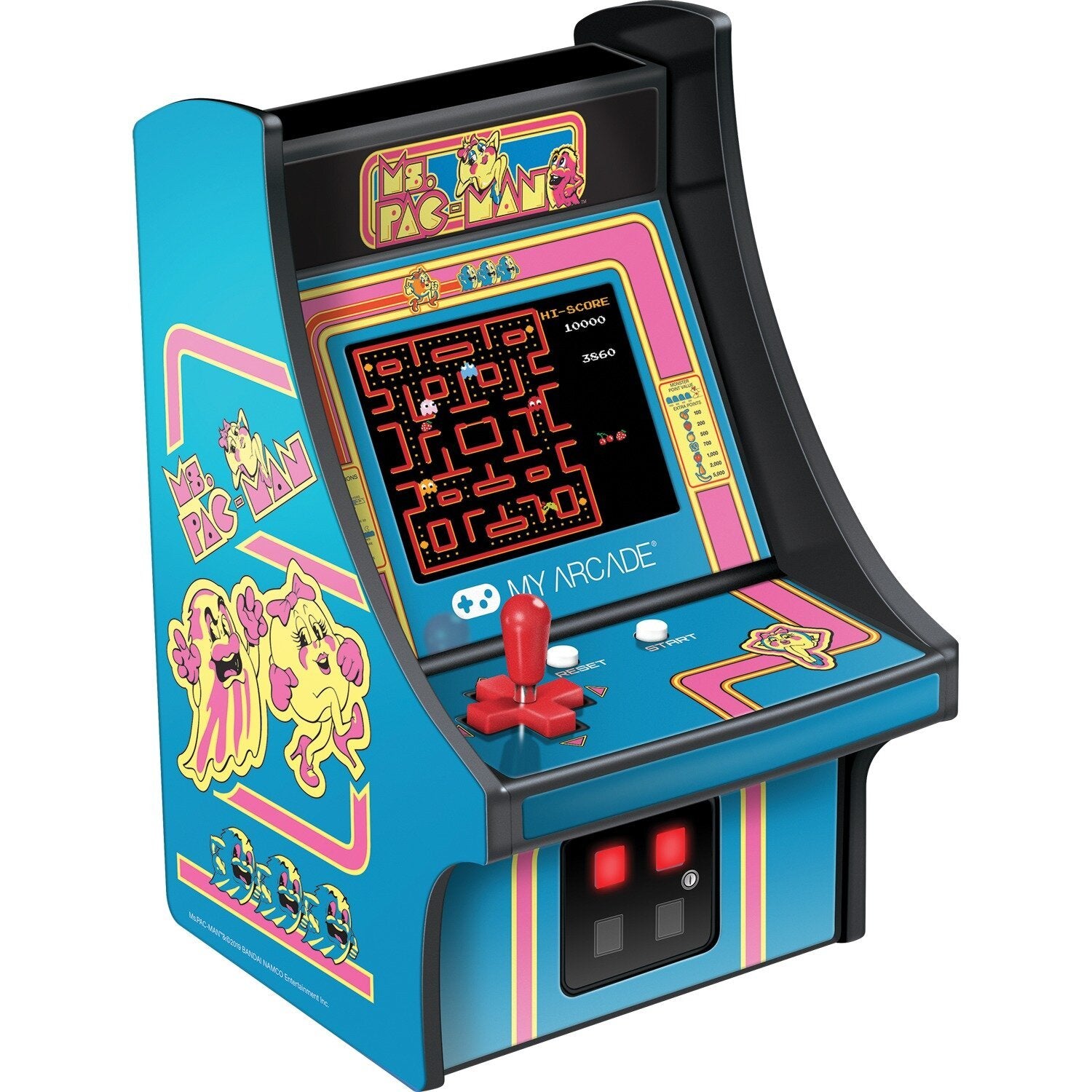 My Arcade Ms. Pac Man Micro Player Retro Arcade