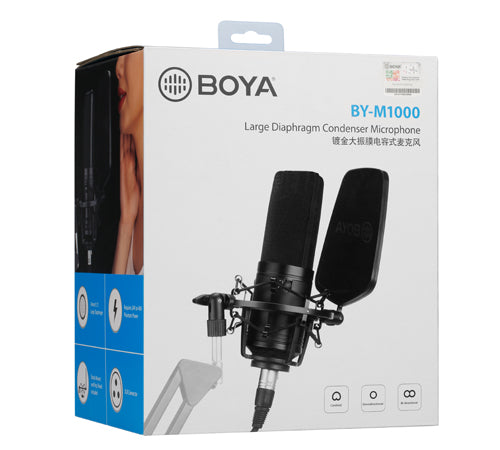 Boya Large Diaphragm Condenser Microphone