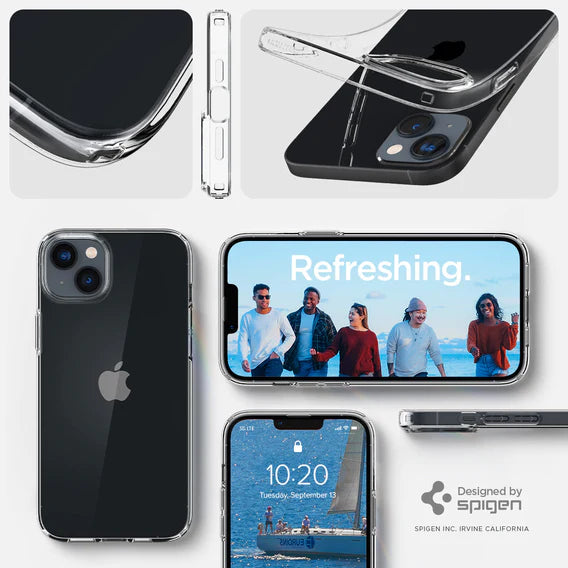 Spigen Crystal Flex Case for iPhone 14 - Crystal Clear