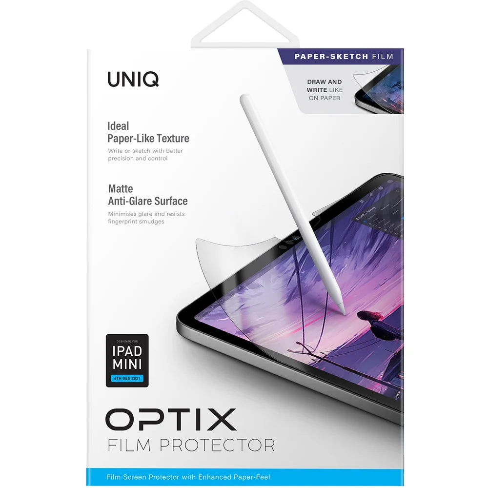 UNIQ Optix Paper-Sketch iPad Mini 6 Film Screen Protector