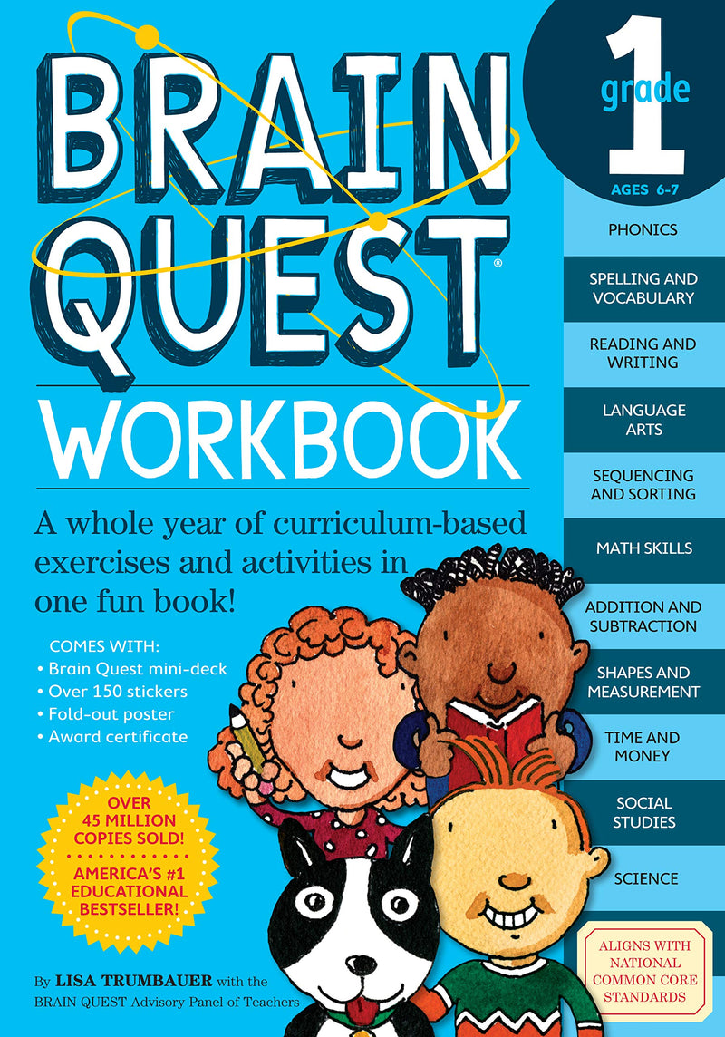 Brain Quest Workbook: Grade 1 - Brain Quest