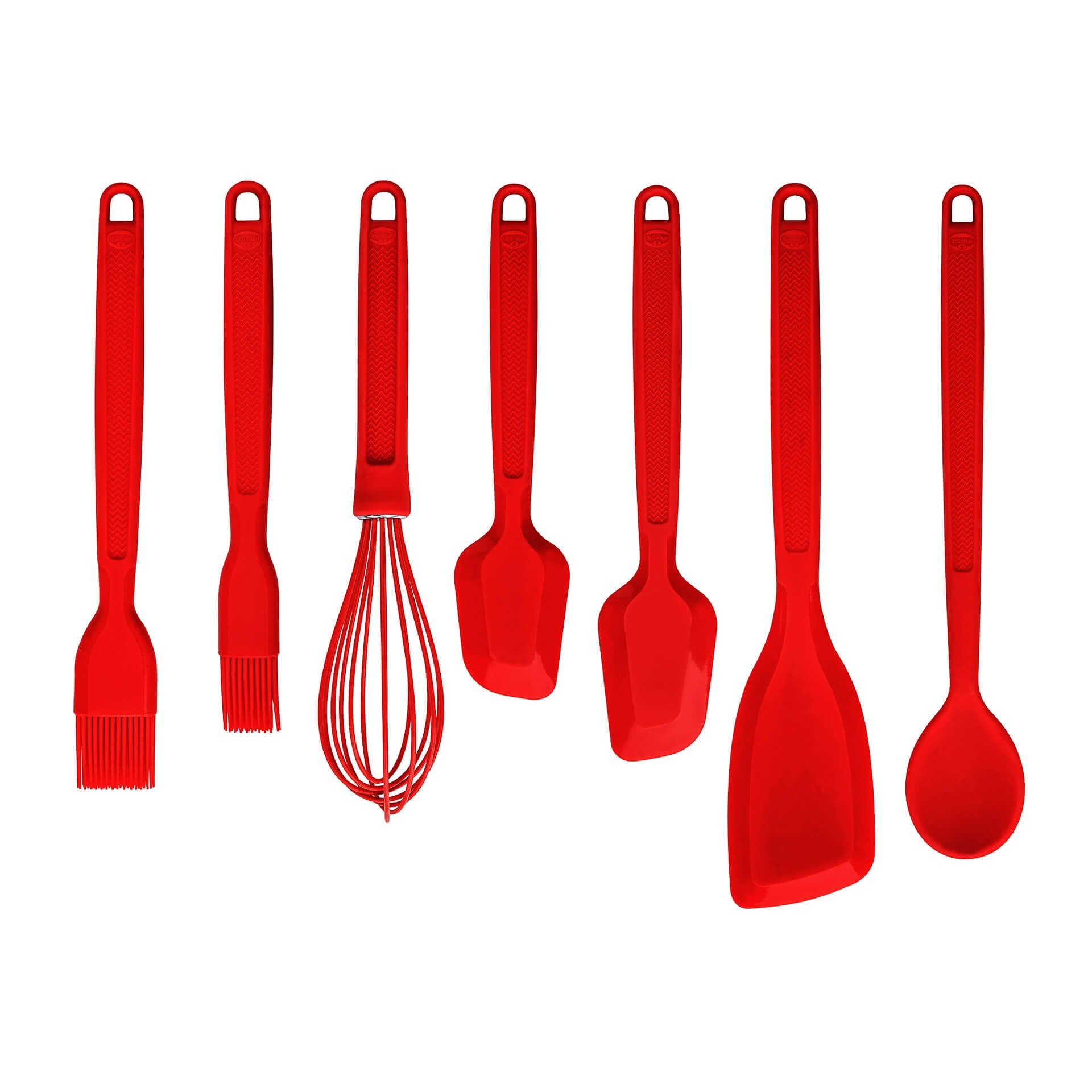 Dr.Oetker: Flexxibel Love Silicone Cooking Spoon Red - 305X6 cm