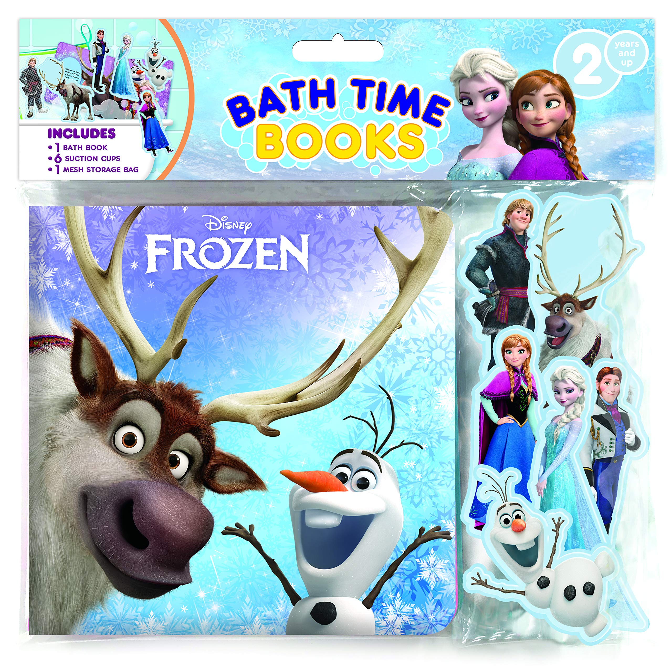 Phidal Disney Frozen Bath Time Books (Eva Bag)