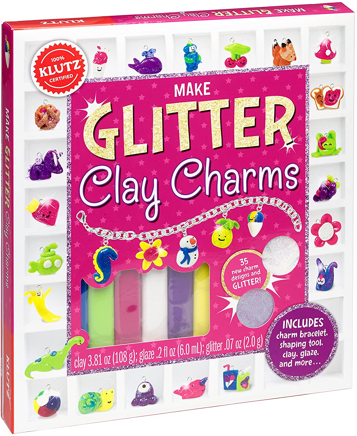 Klutz- Make Glitter Clay Charms