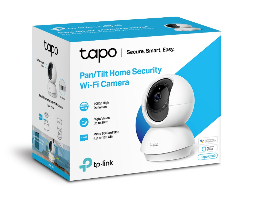 TP LINK Pan/Tilt Home Security Wi-Fi Camera 1080p